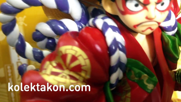 Kabuki Luffy & I.R.O Law Portrait of Pirates One Piece ワンピース Figure Review - (Kolektakon)