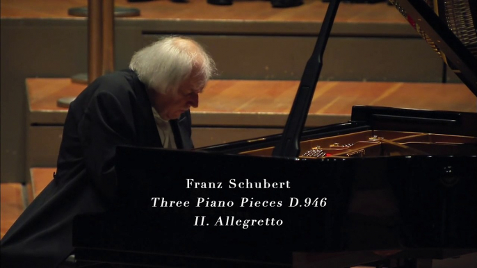 Grigory Sokolov - Schubert Klavierstück No. 2 in E flat major