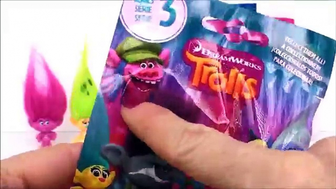 Dreamworks Trolls Series 1 2 3 4 5 Blind Bags Surprise Toys Names Charers Opening Fun Toy