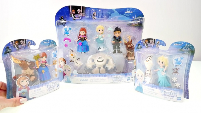 Disney Frozen Little Kingdom Coleccion Amistad + Paquetes con la Reina Elsa y la Princesa Anna