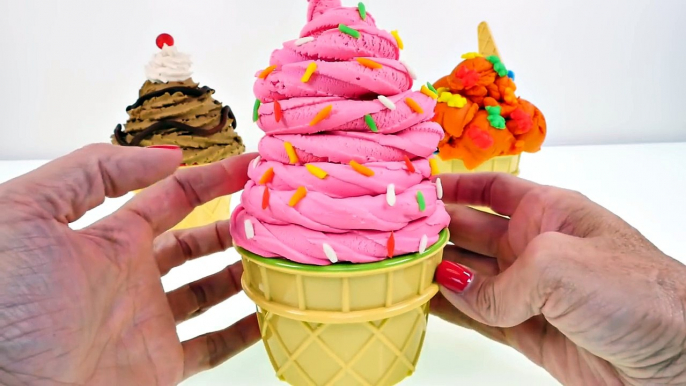 Helados Helados!! Helados Play Doh Sorpresa Con Juguetes Dentro  Postres y juguetes