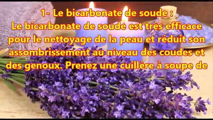 Débarrassez vous de la noirceur des genoux et des coudes naturellement