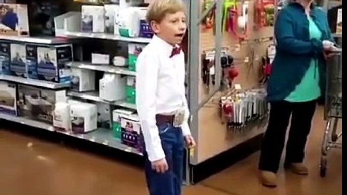 Walmart yodeling kid