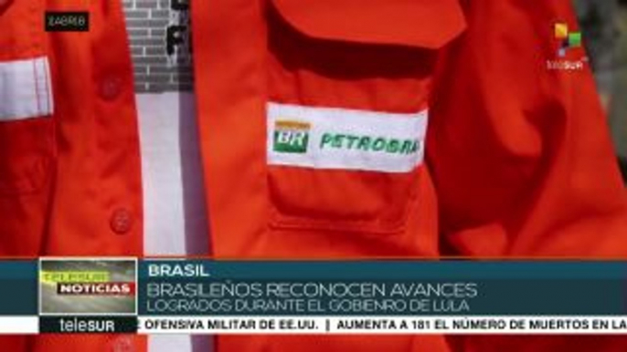 Brasileños reconocen el legado de Lula y se mantienen en solidaridad