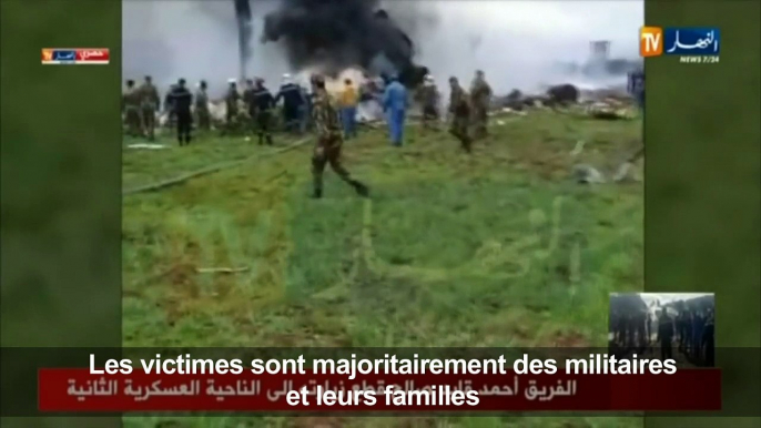 Algérie: 257 tués dans le crash d'un avion militaire
