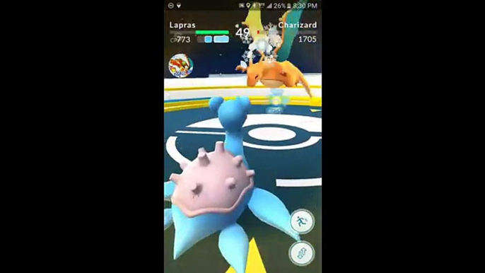 Pokémon GO Gym Battles 4 Gym takeovers Muk Charizard Kadabra Wigglytuff Lapras & more