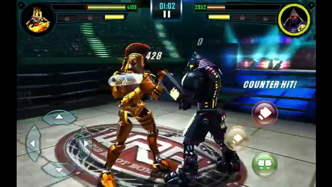 Real Steel WRB FINAL GOLD ROBOTS VS Noisy Boy Series of fights NEW ROBOT (Живая Сталь)