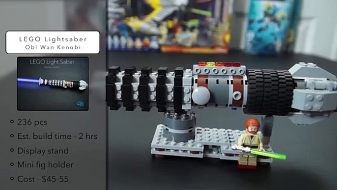 LEGO Lightsaber speed build - Obi Wan