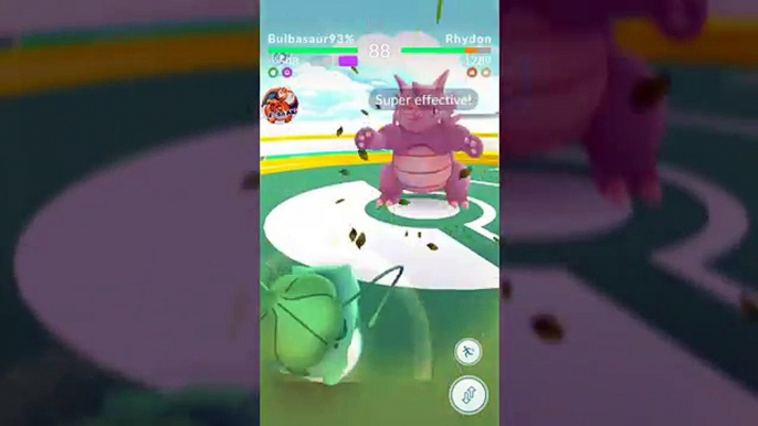 Pokémon GO Gym Battles All Starters Totodile,Cyndaquil,Chikorita,Charmander,Squirtle & Bulbasaur