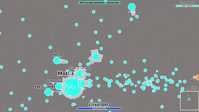 Diep.io MOTHERSHIP VS ARENA CLOSER! НОВЫЙ РЕЖИМ КАК ИГРАТЬ NEW MODE Deep.io