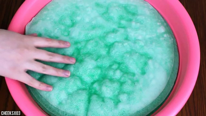 DIY Giant Iceberg Slime! How to Make Big Super Fluffy Crunchy Slime!