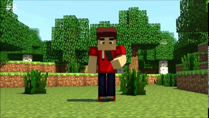 DanTDM Top 10 Best Minecraft Animations - Funniest TheDiamondMinecart Animations! (1)