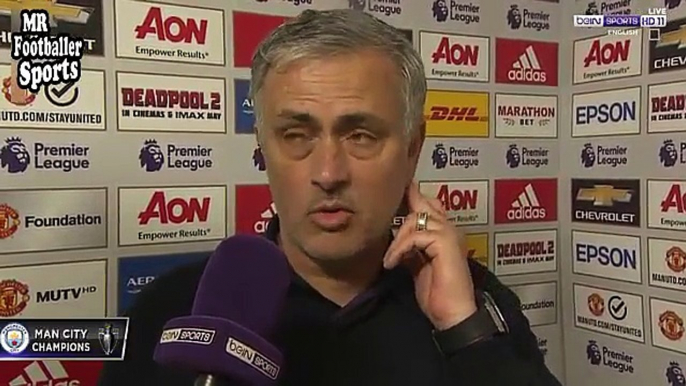 Jose Mourinho post match interview | Man Utd 0 - 1 West Brom