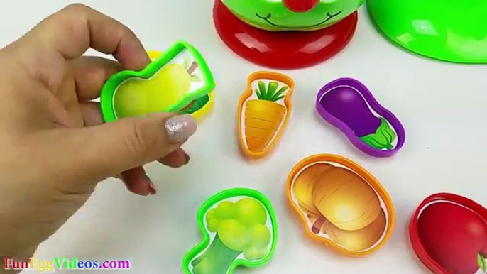 Learning Colors Fruits Vegetables Veggies Sorting Video Sort Learn Apple Toddler Toys Children Kids