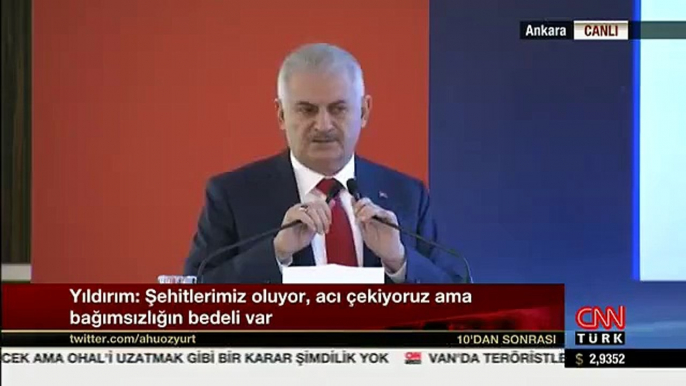 Başbakan: Terörle ilişkili partili, tıpış tıpış gelip ifadesini verecek