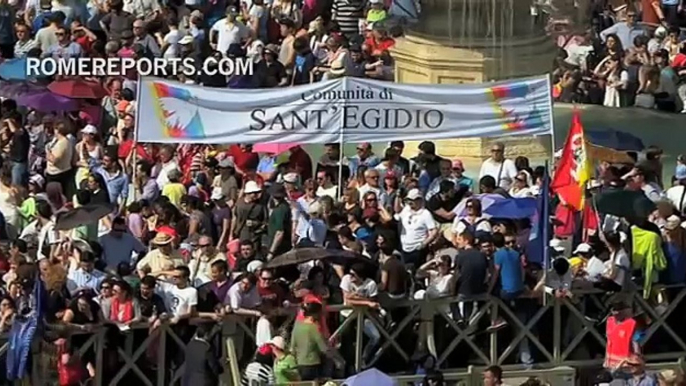 Mayo 2013. Benedicto XVI regresa al Vaticano. La catequesis de Francisco con los niños