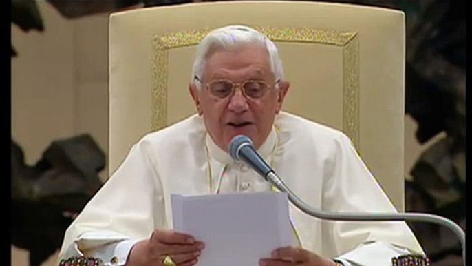 El Papa dedica la audiencia a su encíclica 'Caritas in veritate'