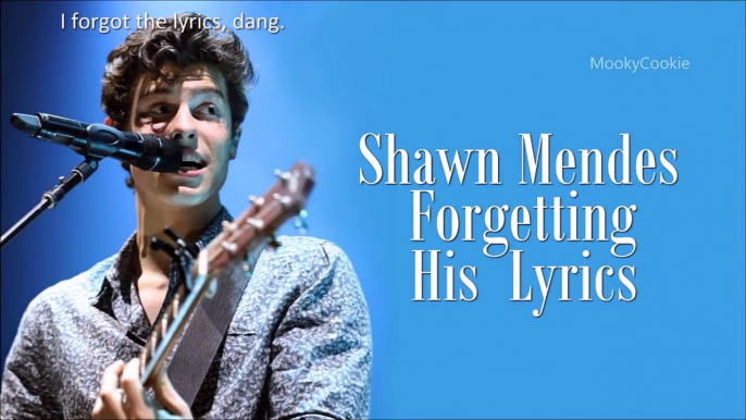 Shawn Mendes Forgetting His Lyrics compilation||time music