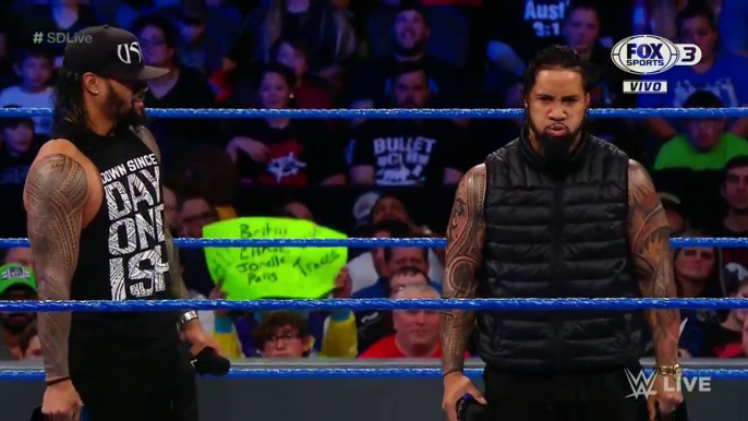 LOS USOS HABLAN SOBRE EL CAMBIO QUE HAN TENIDO EN WWE EN ESPAÑOL WWE SMACKDOWN 6/2/17 EN ESPAÑOL