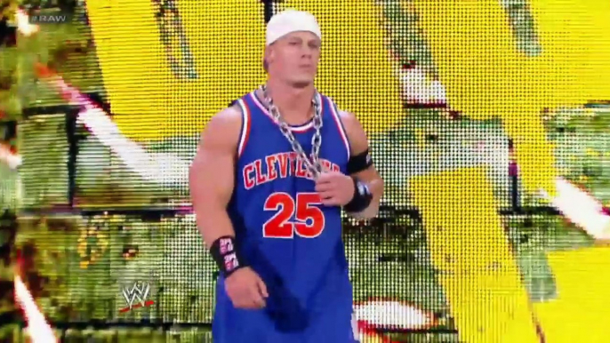 JOHN CENA REGRESA CON LA ANTIGUA ENTRADA EN ESPAÑOL WWE RAW 12/3/12 EN ESPAÑOL