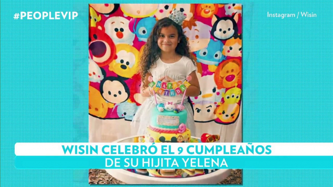Wisin celebra el cumpleaños de su hija Yelena