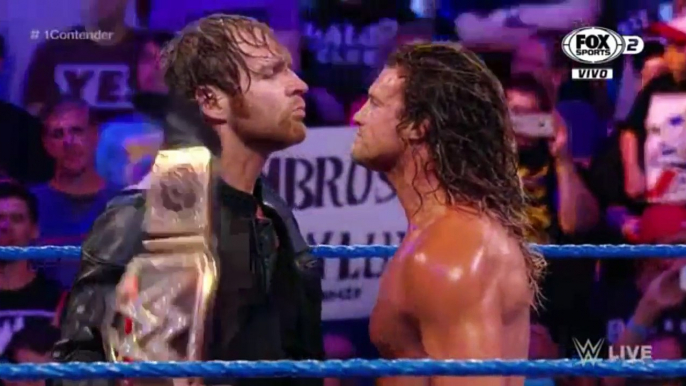 WWE SMACKDOWN LIVE 26.7.16 DEAN AMBROSE CONFRONTS DOLPH ZIGGLER