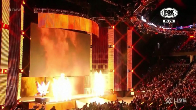 WWE RAW 27/6/16 DEMON KANE RETURNS!!!