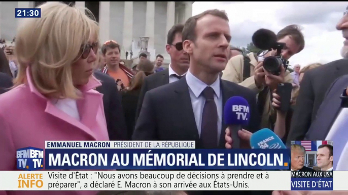 Visite d'État: "Nous aurons une discussion extrêmement franche et directe", assure Macron