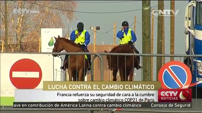 Francia refuerza su seguridad de cara a la cumbre sobre cambio climático COP21 de París