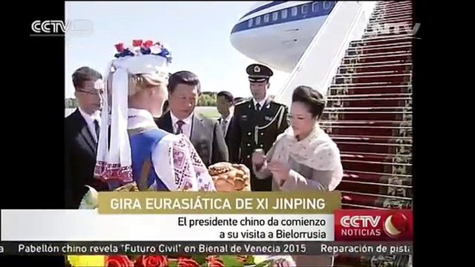 Presidente chino inicia visita de Estado a Bielorrusia