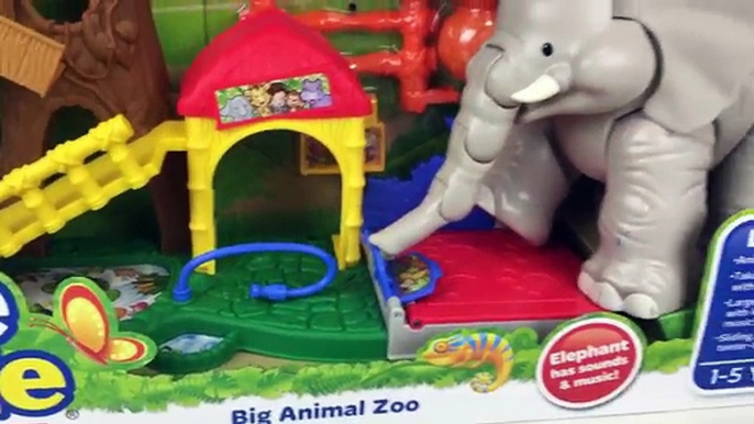 Fun Little People Big Animal Zoo | Thomas Toy Train Big Egg Surprise Opening & Kinder Eggs