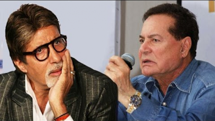 Salman's Father Salim Khan LASHES OUT At Amitabh Bachchan