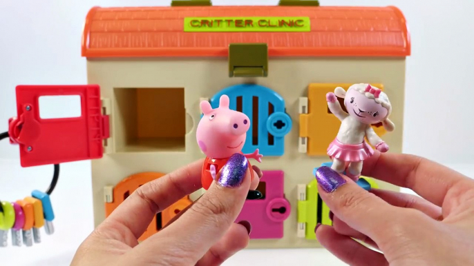 Mejores Videos Para Niños Aprendiendo Colores - Peppa Pig Animal Clinic Surprises Learning Colors