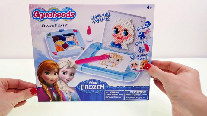 Aquabeads De Frozen ❅ Creando A Elsa - Anna - Olaf + El castillo De Frozen