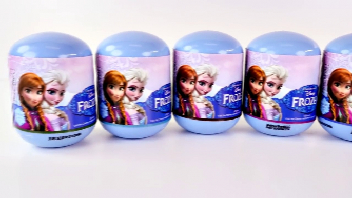 6 Nuevos Huevos Sorpresa de Frozen 2015 Princesas Anna y Elsa de DISNEY