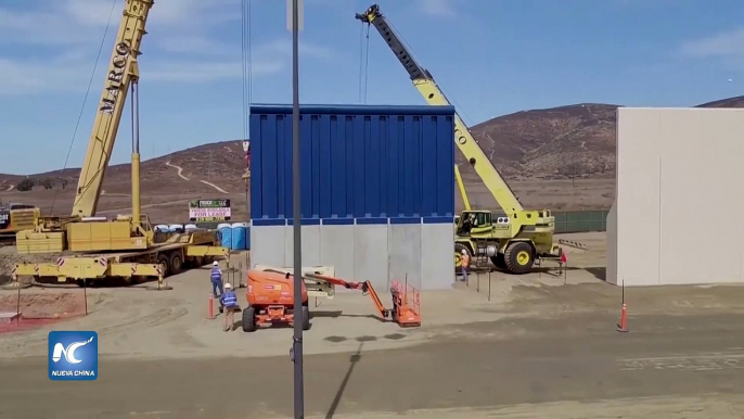 Trump visitará prototipos de muro fronterizo con México