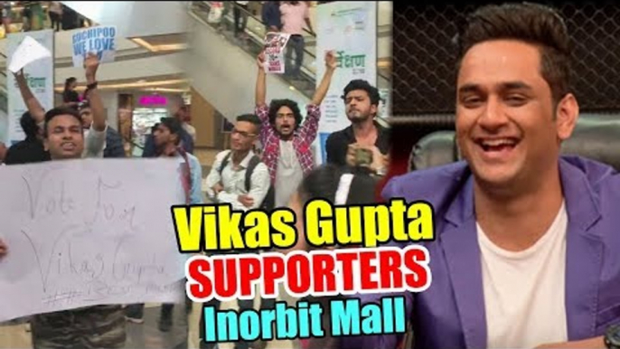 Vikas Gupta के FANS पोहचे Inorbit Mall पर । Bigg Boss 11 Mall Task