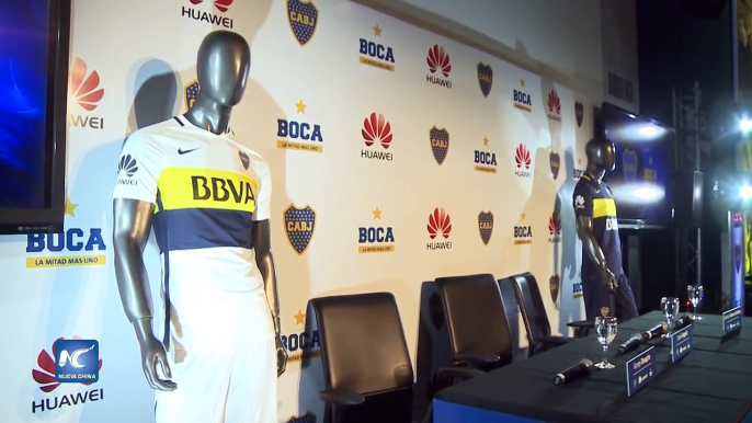 Huawei, nuevo patrocinador de Boca Juniors
