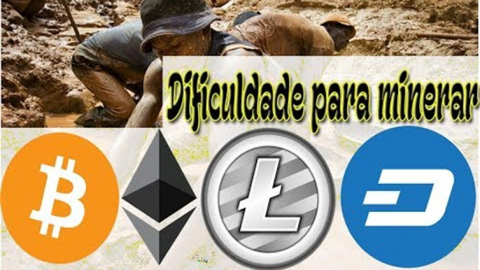 Dificuldade bitcoin - Dificuldade de minerar bitcoin - Conheça a realidade minerar CriptoMoedas