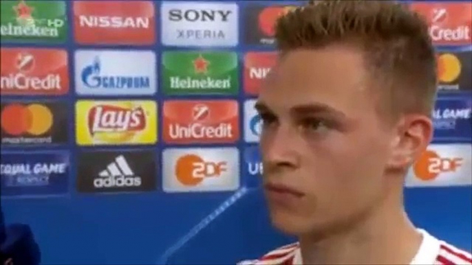 Kimmich GENERVT von Interview und der Niederlage _ Bayern München - Real Madrid (25.04.2018)