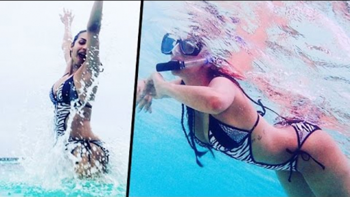 HOT Malaika Arora Sizzles In BIKINI In Maldives