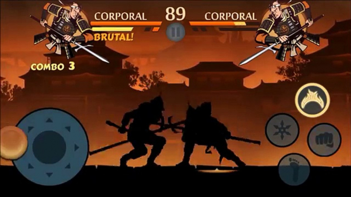 Shadow Fight 2, Shogun+BodyGuard Vs Shogun+BodyGuard