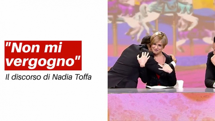 Nadia Toffa - discorso in diretta a Le Iene