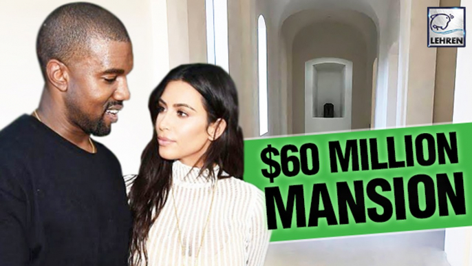 Kim Kardashian Furious As Kanye West Posts Inside Pics Of $60 Million Mansion