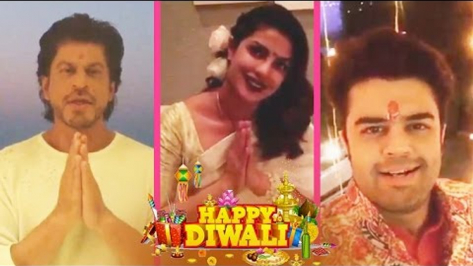 Bollywood Celebs Wishes HAPPY DIWALI 2016 | Shah Rukh Khan, Priyanka Chopra