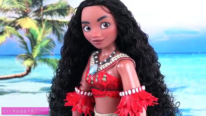 DIY - How to Make: Disney Moana Dollhouse - Handmade - Doll - Craft - 4K