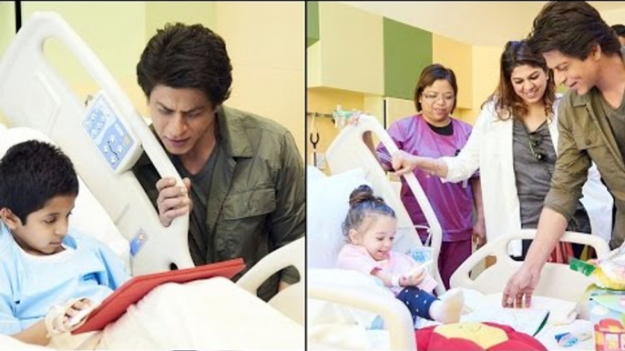 Shahrukh Khan Spreads Smiles At A Children’s Hospital In Dubai