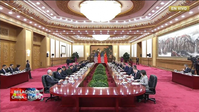 Xi Jinping y Donald Trump sostienen reunión