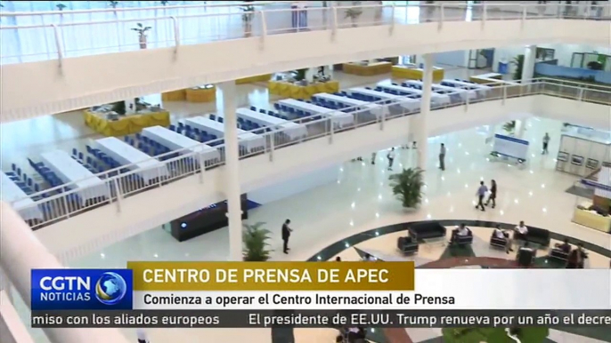 Comienza a operar el Centro Internacional de Prensa  para la Semana de Líderes Económicos de la APEC