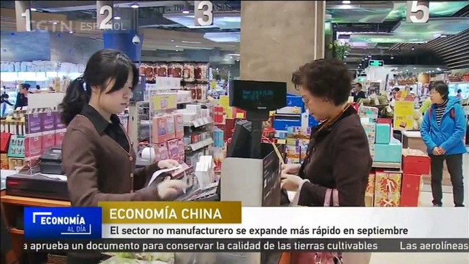 El sector no manufacturero se expande más rápido en septiembre